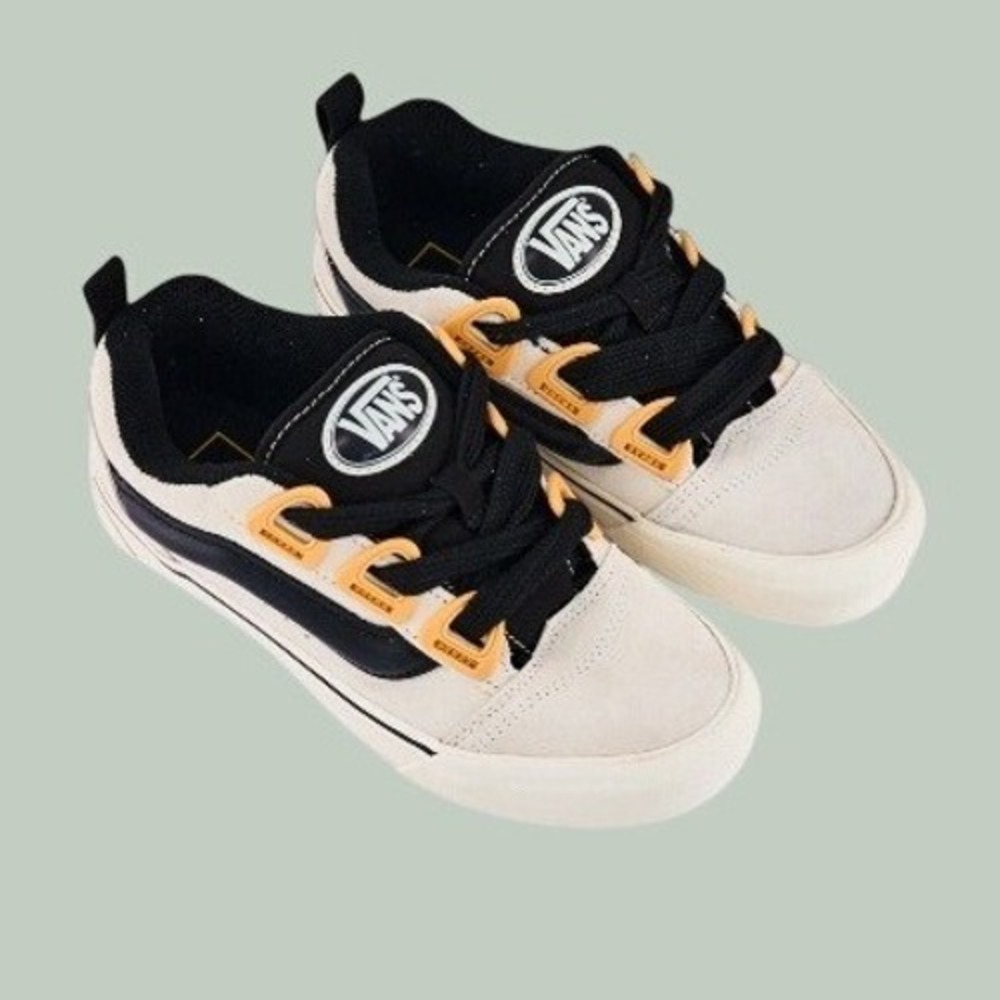 Vans Knu Skool Shoes (Egret) Unisex White Men's 12 NEW